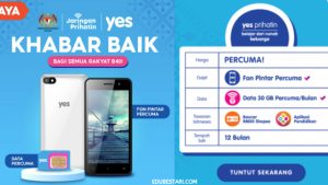 Telefon Bimbit Percuma Yes